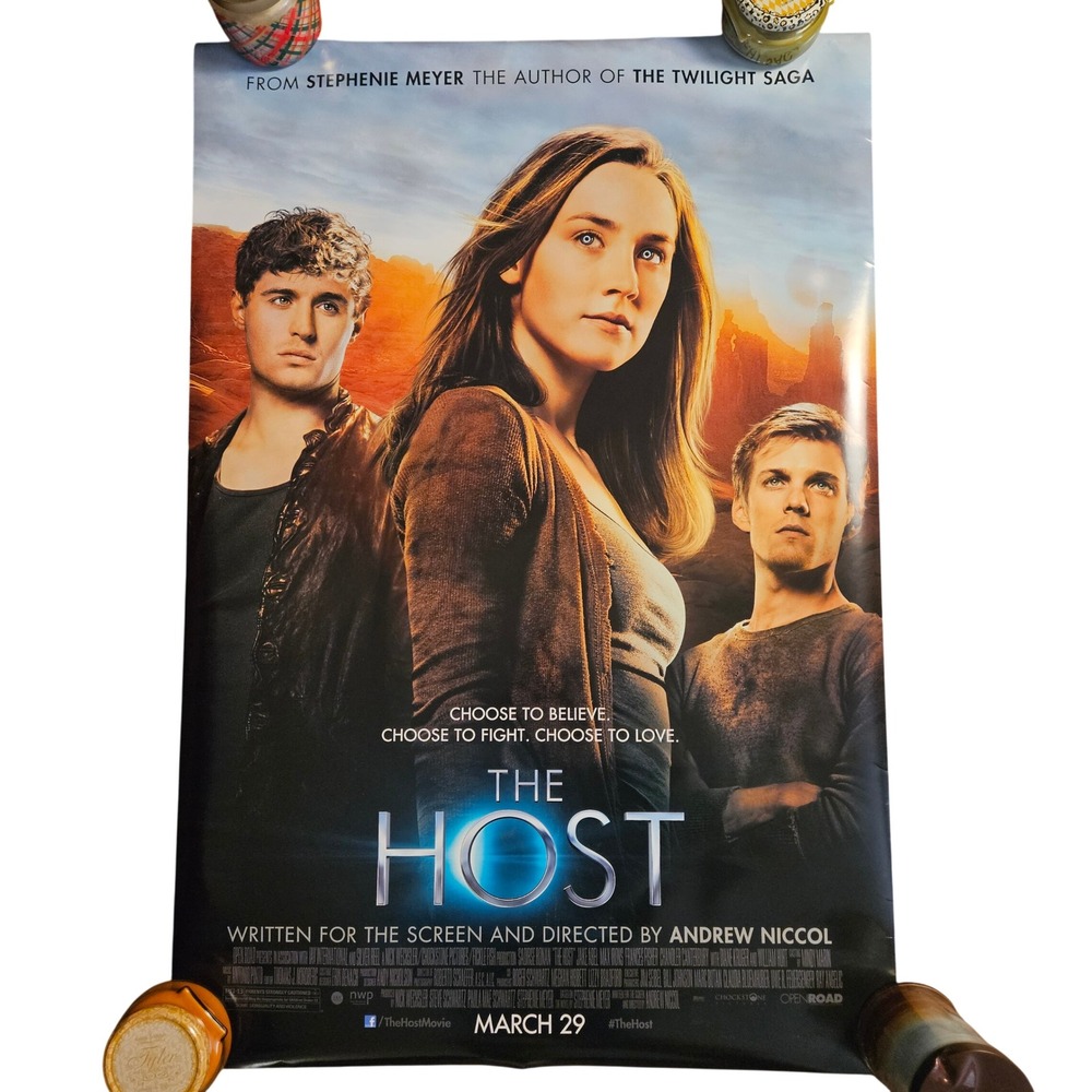 The Host 2013‎ Original Advance Movie Poster 27x40 Saoirse Ronan Max Irons D/S